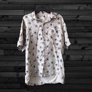 JIM THOMPSON Thai Silk Dress Shirt Casual XL